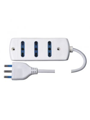Presa Multipla 3 posti Spina 16A - 3 x Presa 16A - Max 2500W