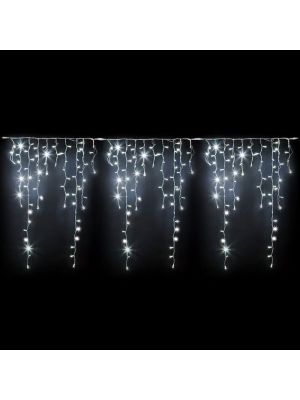 Ice light 228 Maxiled Flashled Diamond 3 x h 1,5 m - prolungabile - bianco ghiaccio