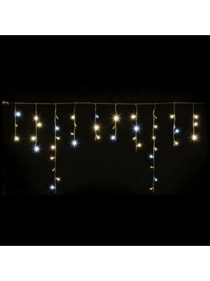 Ice light natalizio 66 Led 270 x h 80 cm prolungabile Flashled Diamond bianco classic