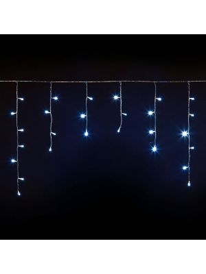 Ice light natalizio 60 Led 300 x h 70 cm - memory controller - bianco freddo ghiaccio
