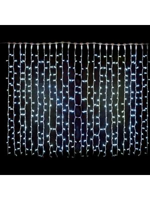 Tenda 608 Maxiled luce fissa 2 x h 3 m -prolungabile senza cavo alimentazione bianco ghiaccio