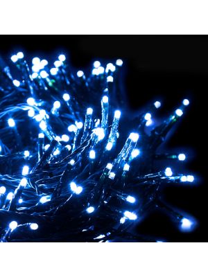 Catena di luci extralong 13,10 m - 180 miniled con memory controller - blu