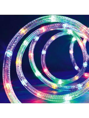 Tubo luminoso a led 15 m ø 10 mm 360 led con memory controller - multicolor