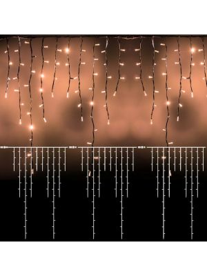 Ice light 228 Maxiled Flashled 3 x h 1,5 m prolungabile bianco classic caldo cavo bianco
