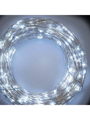 Catena 37,5 m 500 microled memory controller metal silver bianco ghiaccio freddo