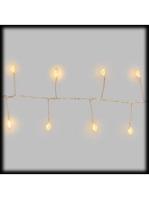 Catena di luci 20m 1000 microled memory controller|bianco caldo