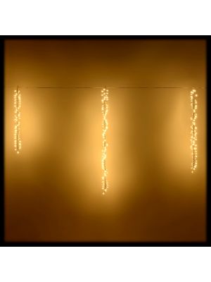 Ice light minicluster 3 mt SMART CONNECT, 288 led reflex, bianco caldo