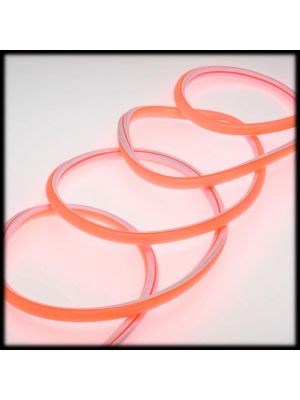 Tubo luminoso led monofacciale effetto neon 50 m, 6000 led, luce fissa, rosso