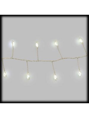 Catena di luci 20m, 1000 microled memory controller, bianco freddo