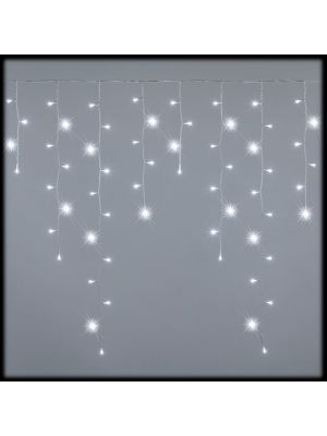 Decorazione tenda luminosa 270 miniled ice light bianco ghiaccio