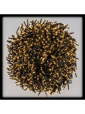 Catena lineare festone 33,5m cluster 3300 miniled bianco classic