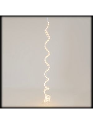 Cascata di luci 900 microled, 15 stringhe da 3 mt, bianco caldo flashled diamond