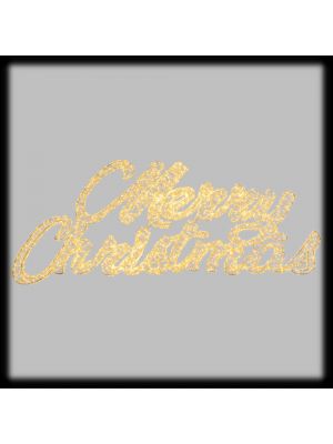Scritta Merry Christmas 3D H55