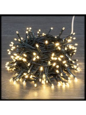 Catena luminosa a batteria 200 miniled, 10 m, memory controller, bianco caldo principale