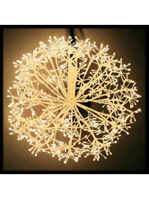 Acquista subito Sfera luminosa bianca Twig Ball, Ø 50 cm, 912 microled flashled, bianco caldo. Spedizione in tutta Italia in 24/48h.
