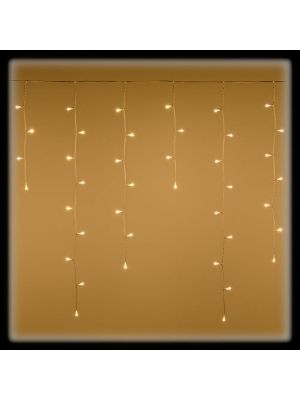 Tenda di luci con giochi di luce H90 cm, 140 led bianco classic