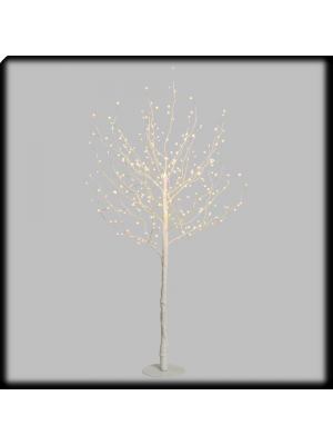 Albero luminoso bianco H120 cm, 336 microled | bianco classic