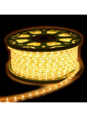 tubo luminoso a led lungo 30 metri colore bianco classic caldo