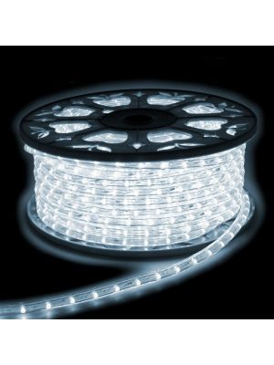 tubo luminoso in bobina da 30 metri bianco ghiaccio