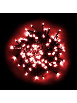 Catena luminosa 180 LED Reflex con controller rosso da esterno