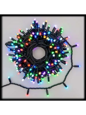 Catena 20 mt, 200 maxiled, prolungabile, SENZA alimentazione, RGB