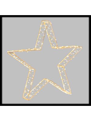 Stella luminosa 3D ø30cm 220 MicroLED