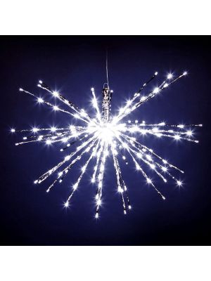 Decorazione ramo Twig Ball Ø 60 cm 200 led flashled diamond bianco ghiaccio freddo