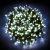 Catena luminosa 12,5 m - 300 minilucciole led con controller - bianco ghiaccio