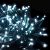 Catena luminosa extralong 8,90 m - 120 miniled con memory controller - bianco ghiaccio