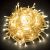 Catena di luci extralong 25,70 m trasparente - 360 miniled con memory controller - bianco classic