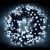 Acquista la decorazione per il tuo Natale Catena grappolo 12,5 m - cluster 1104 mini led con memory controller - bianco classic