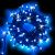 Catena 20 m - 200 maxiled Flashled Diamond - SENZA alimentazione - prolungabile - Blu