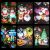 Set 6 diapositive colorate per proiettore Oscar a soggetti intercambiabili