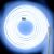 Tubo luminoso led bifacciale effetto neon 8 m - 960 led - luce fissa - bianco freddo