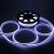 Tubo luminoso led bifacciale effetto neon 50 m - 6000 led - luce fissa - bianco freddo