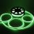 Tubo luminoso led bifacciale effetto neon 50 m - 6000 led - luce fissa - verde