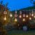 Lampadine decorative a sfera su catena di 5 metri con cavi pendenti lunghi fino a 70 cm