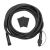 Cavo prolunga nero di 5 m per catene Vintage Led Pro alimentazione a 230V
