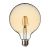 Lampadina Globo ø125 mm E27 Led Bulbs G125 4x Filament 4W, bianco caldo, Vintage Led Pro da interno ed esterno