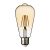 Lampadina Vintage ø64 mm E27 Led Bulbs ST64 4x Filament 4W, bianco caldo da interno ed esterno