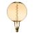 Lampadina Maxi Globo ø200 mm E27 Led Bulbs G200 Spiral Filament 4W, bianco caldo uso interno vetro oro