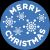 Gobo Ø37-23mm, per proiettore professionale, Merry Christmas 