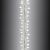 Catena 10 m minicluster 1000 microled High Brightness luce fissa bianco ghiaccio cavo metal silver