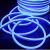 Tubo luminoso led bifacciale effetto neon 8 m, 960 led, memory controller, blu