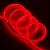 Tubo luminoso led bifacciale effetto neon 8 m, 960 led, memory controller, rosso