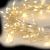 Catena luminosa Cluster 6 m, 720 microled a luce fissa, bianco caldo classic, cavo metal silver