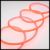 Tubo luminoso led monofacciale effetto neon 50 m, 6000 led, luce fissa, rosso