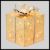 Pacco regalo H16.5cm 20 led a luce fissa|Batteria timer. Bianco caldo
