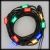 Catena luminosa 10 mt, 10 StroboLED, flashled, multicolor