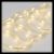 Tubo luminoso a led 20 m ø 10 mm 400 led con memory controller, bianco caldo